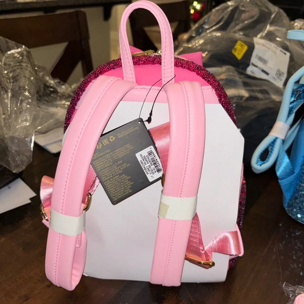 Aurora Loungefly Backpack & Wallet - Picture 4 of 7